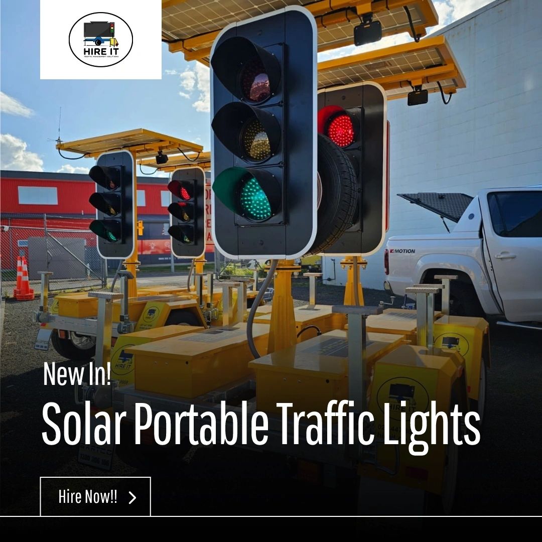 Solar Portable Traffic Lights