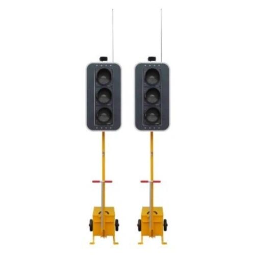 Multi-Phase Portable Traffic Lights Cart